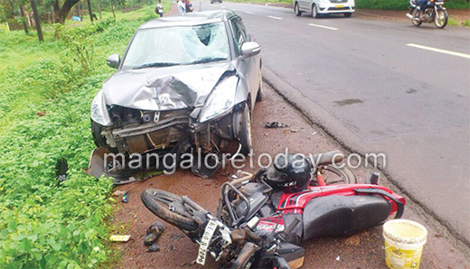 Accident in kasaragod